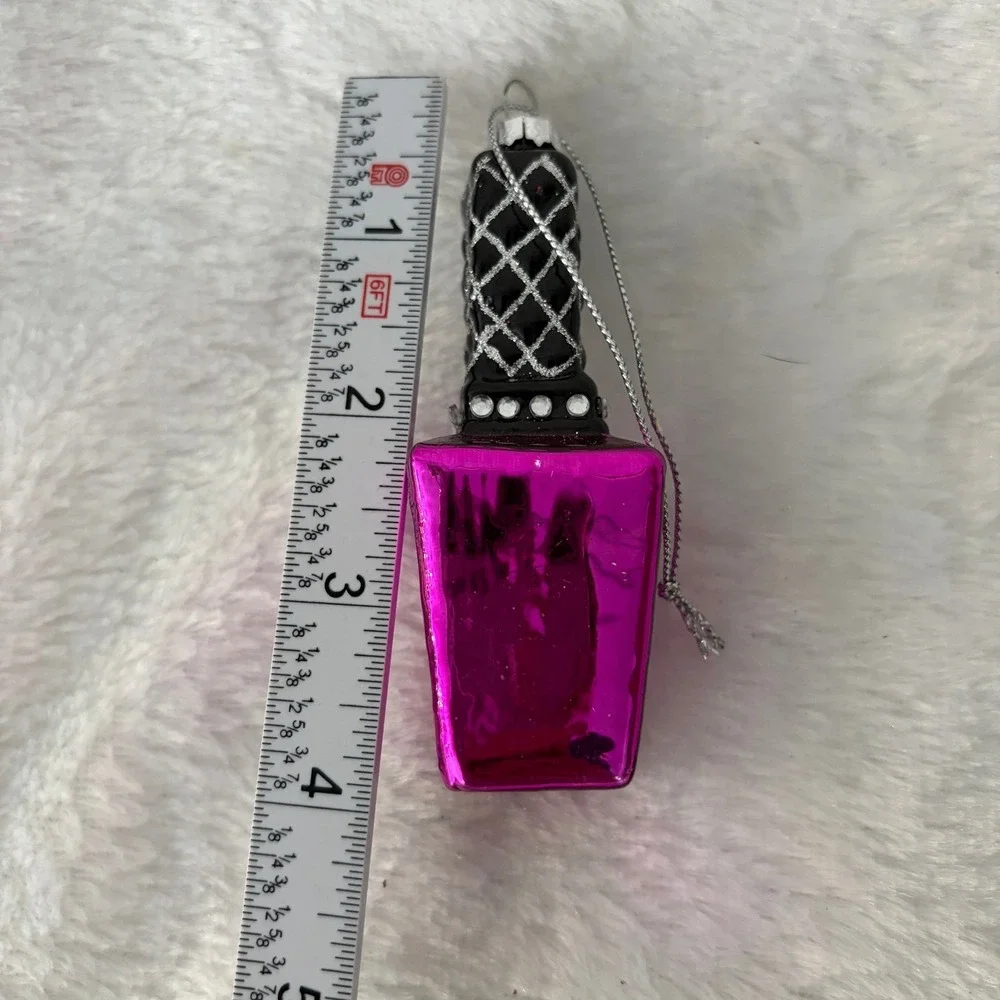Fashion Shoe Ornament Lot 7pc Zebra‎ Brocade Glam Diva North Pole Glass Stiletto